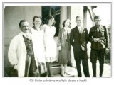 1931 Blaier cukrárna majitelé dcera a hosté